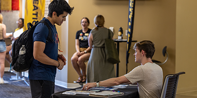 Student at CSI Open House.