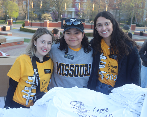 Students at SteerCo event.